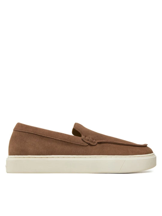 Zdjęcie produktu Calvin Klein Mokasyny Moccasin Suede HM0HM01794 Brązowy