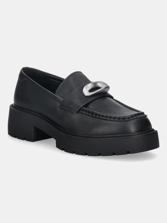 Zdjęcie produktu Calvin Klein mokasyny skórzane CHUNKY LOAFER LTH HW czarny