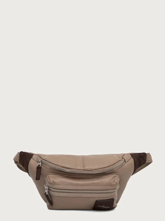 Zdjęcie produktu Calvin Klein nerka męska z imitacji skóry beżowy