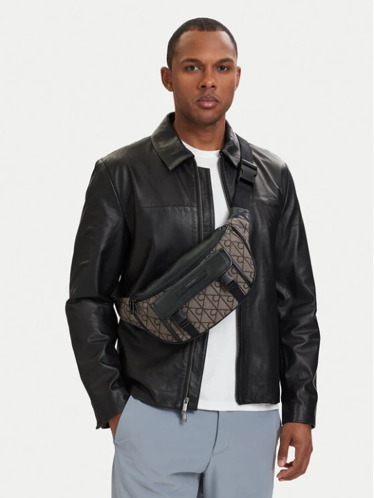 Zdjęcie produktu Calvin Klein Nerka Mixed Emblem Aop LV04D3382G Beżowy
