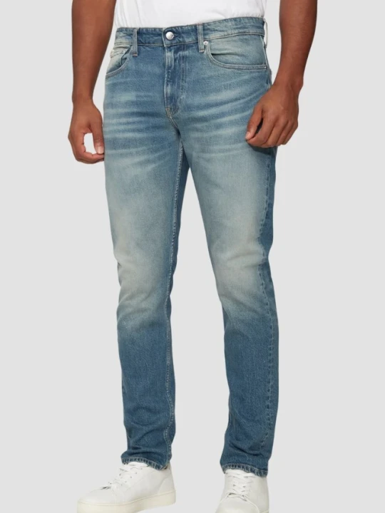 Zdjęcie produktu CALVIN KLEIN Niebieskie męskie jeansy Skinny, Rozmiar 36/34