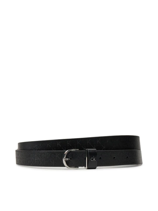 Zdjęcie produktu Calvin Klein Pasek Damski Ck Metal Round Buckle 2.5_Mono K60K613150 Czarny