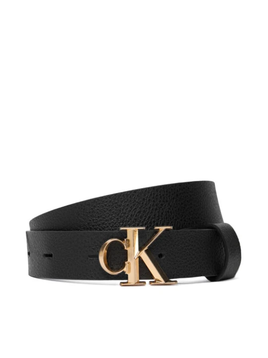 Zdjęcie produktu Calvin Klein Pasek Damski Facet Ck Buckle Pebble 25Mm LV04F7060G Czarny