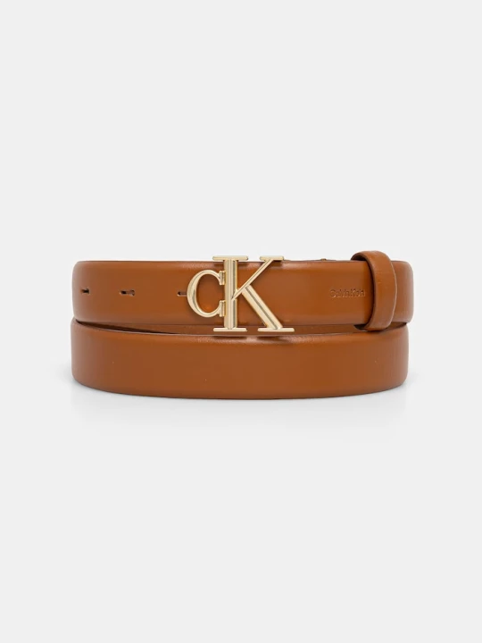 Zdjęcie produktu Calvin Klein pasek damski skórzany brązowy
