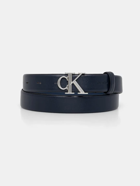 Zdjęcie produktu Calvin Klein pasek damski skórzany niebieski