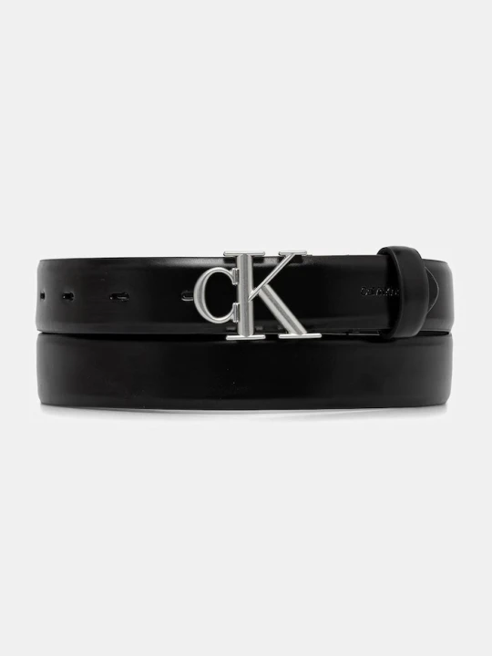 Zdjęcie produktu Calvin Klein pasek damski skórzany czarny