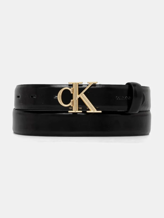 Zdjęcie produktu Calvin Klein pasek damski skórzany czarny