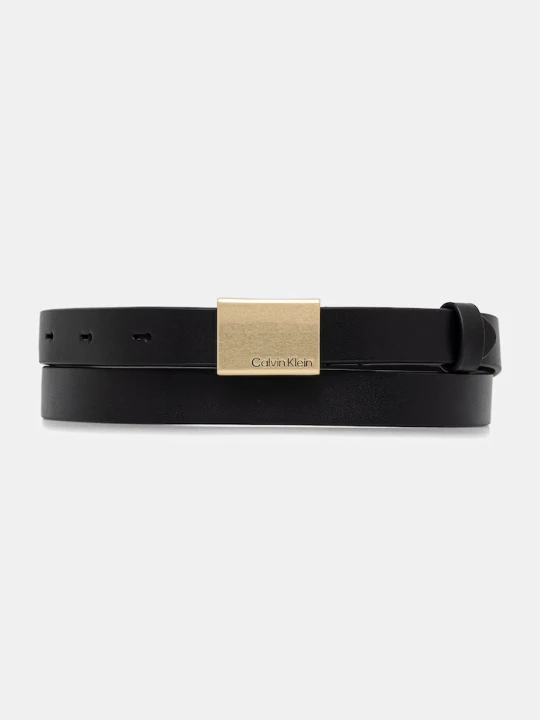 Zdjęcie produktu Calvin Klein pasek damski skórzany czarny