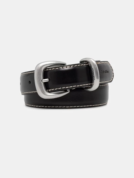Zdjęcie produktu Calvin Klein pasek damski skórzany czarny