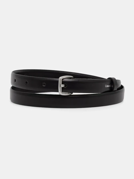 Zdjęcie produktu Calvin Klein pasek damski skórzany czarny