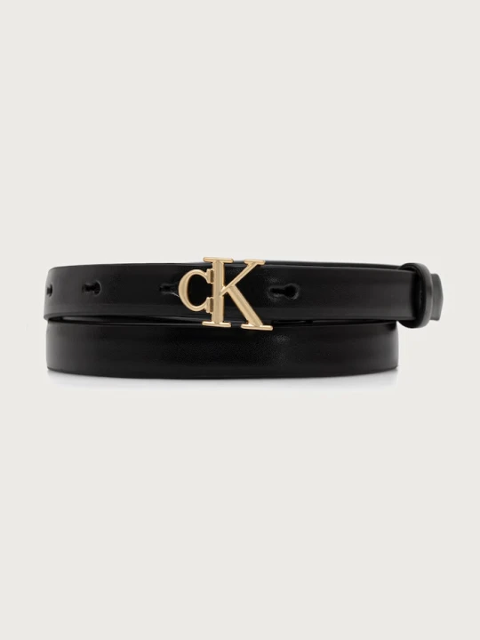 Zdjęcie produktu Calvin Klein pasek damski skórzany czarny