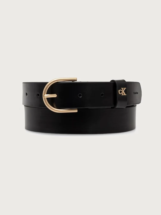 Zdjęcie produktu Calvin Klein pasek damski skórzany czarny