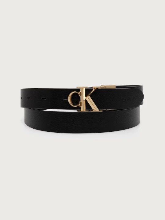 Zdjęcie produktu Calvin Klein pasek dwustronny damski skórzany czarny