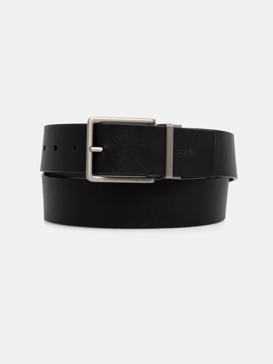 Zdjęcie produktu Calvin Klein pasek dwustronny męski skórzany czarny