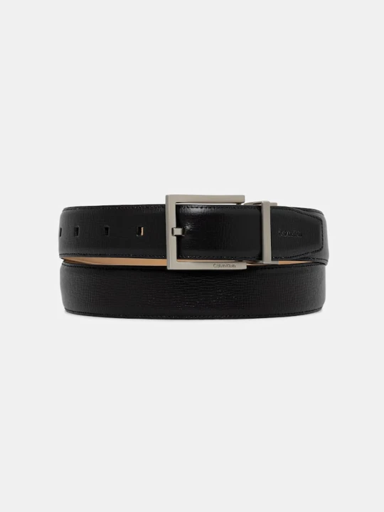 Zdjęcie produktu Calvin Klein pasek męski skórzany czarny