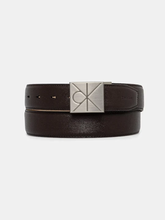 Zdjęcie produktu Calvin Klein pasek męski skórzany brązowy