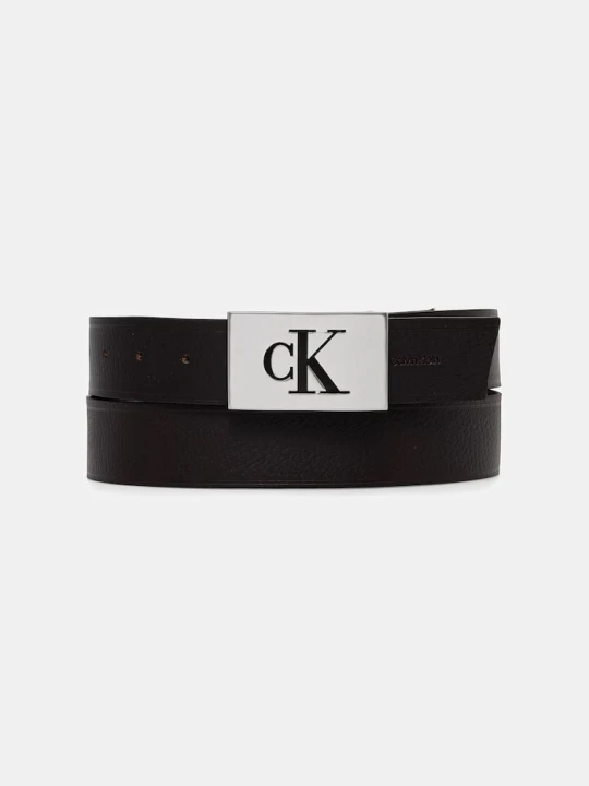 Zdjęcie produktu Calvin Klein pasek męski skórzany brązowy