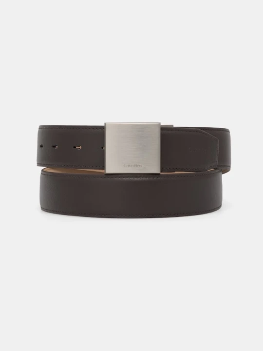 Zdjęcie produktu Calvin Klein pasek męski skórzany brązowy