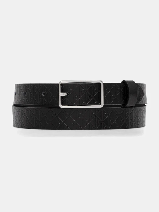 Zdjęcie produktu Calvin Klein pasek damski skórzany czarny