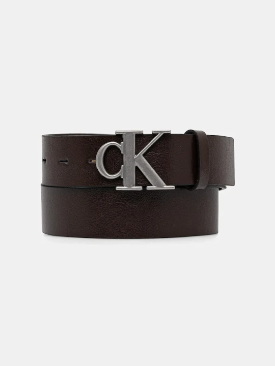 Zdjęcie produktu Calvin Klein pasek skórzany brązowy