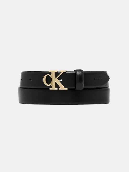 Zdjęcie produktu Calvin Klein pasek damski skórzany czarny