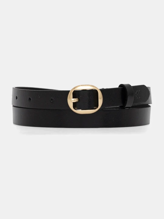 Zdjęcie produktu Calvin Klein pasek skórzany czarny