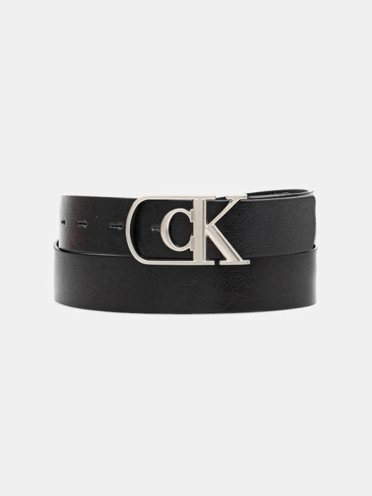 Zdjęcie produktu Calvin Klein pasek damski skórzany czarny