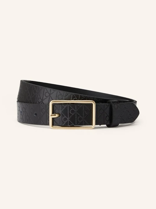Zdjęcie produktu Calvin Klein Pasek Skórzany schwarz CZARNY