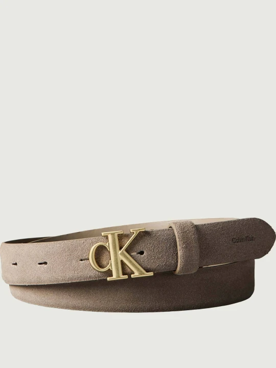 Zdjęcie produktu Calvin Klein Pasek | zamsz beżowy