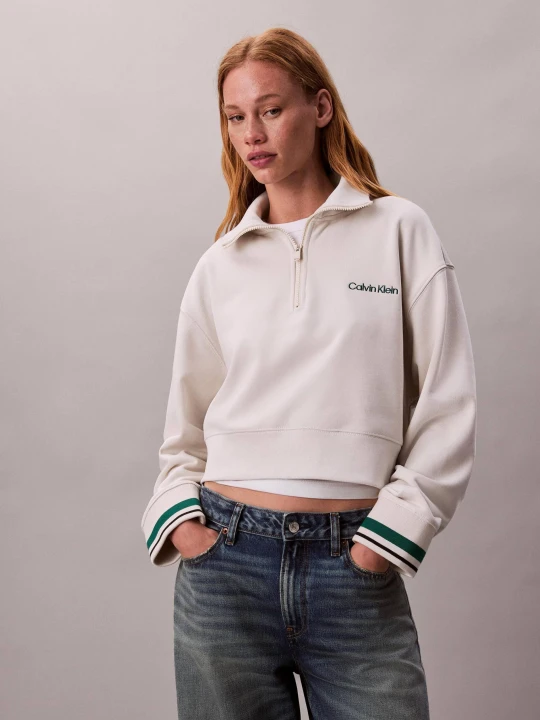 Zdjęcie produktu Calvin Klein Performance Bluza | Relaxed fit beżowy
