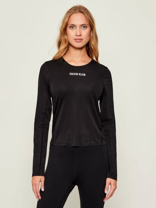 Zdjęcie produktu Calvin Klein Performance Bluzka | Regular Fit czarny