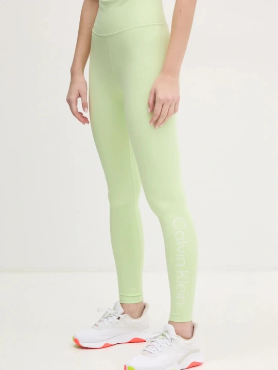 Zdjęcie produktu Calvin Klein Performance legginsy sportowe damskie zielony