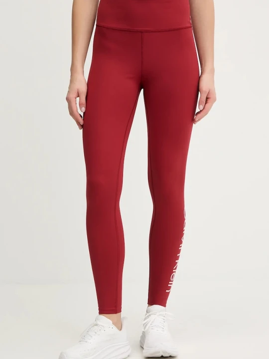 Zdjęcie produktu Calvin Klein Performance legginsy sportowe damskie czerwony