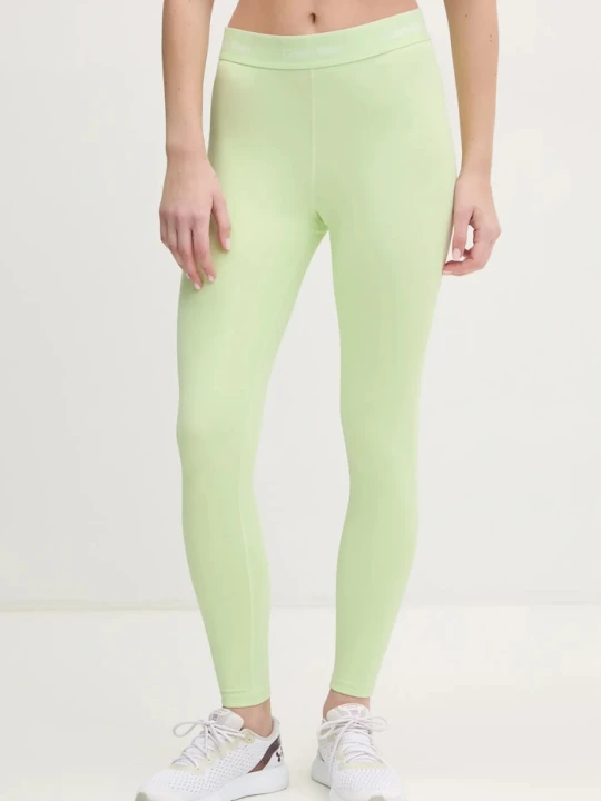 Zdjęcie produktu Calvin Klein Performance legginsy sportowe damskie zielony