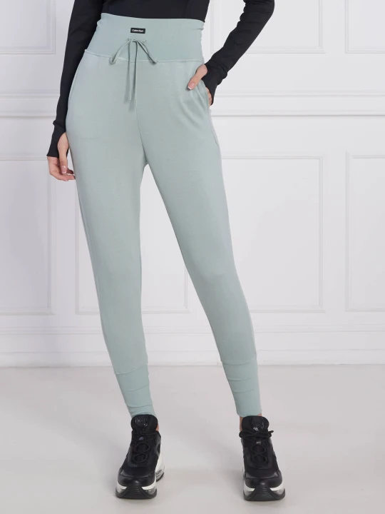 Zdjęcie produktu Calvin Klein Performance Spodnie dresowe | Slim Fit miętowy