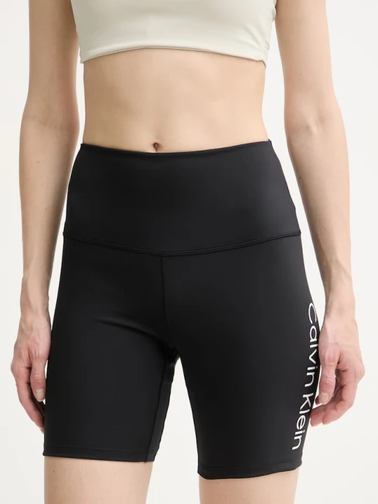 Zdjęcie produktu Calvin Klein Performance szorty sportowe damskie czarny