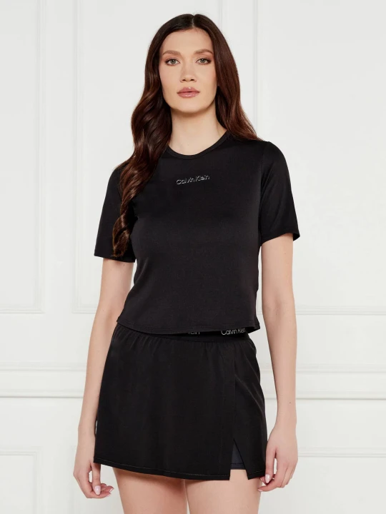 Zdjęcie produktu Calvin Klein Performance T-shirt | Cropped Fit czarny