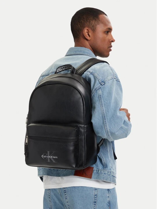 Zdjęcie produktu Calvin Klein Plecak Bold Logo Webbing LV04D3417G Czarny