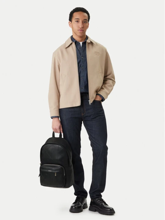 Zdjęcie produktu Calvin Klein Plecak Emblem Aop Emboss Round Backpack LV04D3398G Czarny