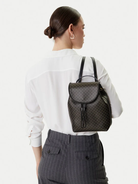 Zdjęcie produktu Calvin Klein Plecak Emblem Aop Mini Backpack LV04F3507G Czarny