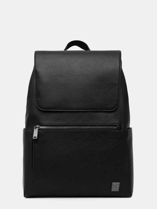 Zdjęcie produktu Calvin Klein plecak miejski męski z imitacji skóry czarny