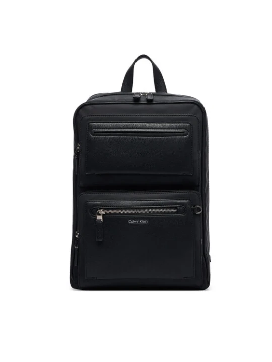 Zdjęcie produktu Calvin Klein Plecak Ssnl Raised Logo Double Pocket B LV04D3498G Czarny