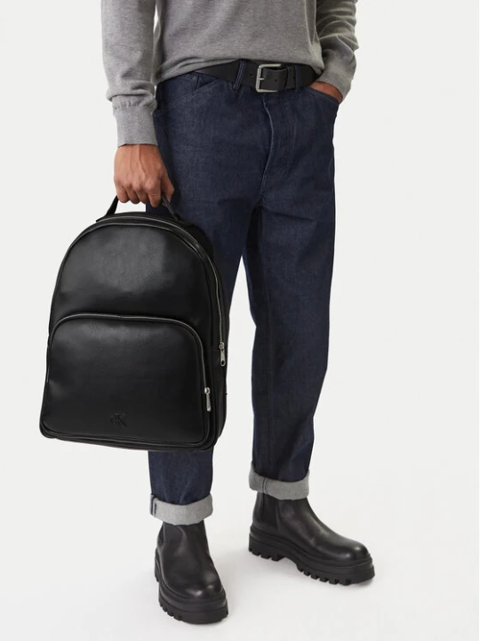 Zdjęcie produktu Calvin Klein Plecak Webbing Strap Round Backpack LV04D3282G Czarny