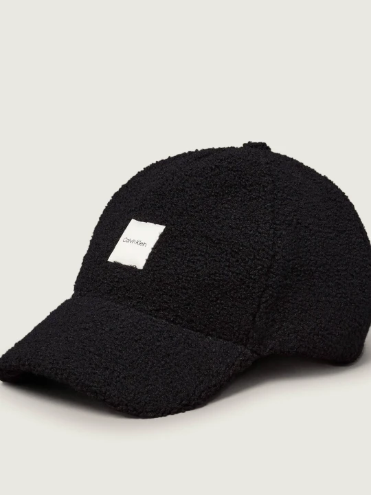 Zdjęcie produktu Calvin Klein Polarowa bejsbolówka czarny