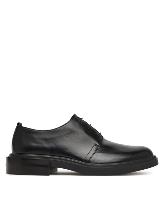 Zdjęcie produktu Calvin Klein Półbuty Cupped Postman Derby Laceup Lth HM0HM01996 Czarny