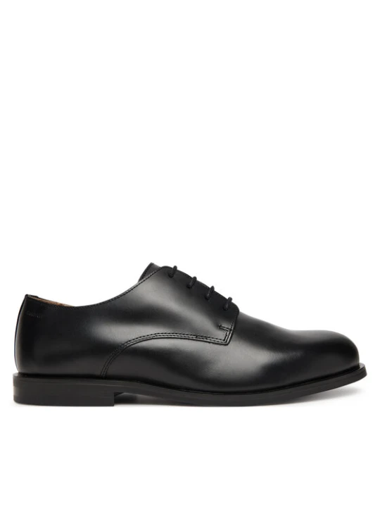 Zdjęcie produktu Calvin Klein Półbuty Ess Rubber Derby Lth HM0HM02056 Czarny