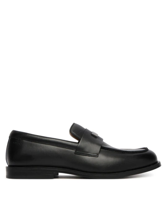 Zdjęcie produktu Calvin Klein Półbuty Ess Rubber Loafer Hw Plaq Va Lth HM0HM02177 Czarny