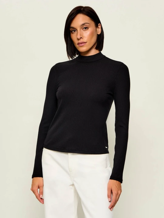 Zdjęcie produktu Calvin Klein Półgolf | Slim Fit czarny