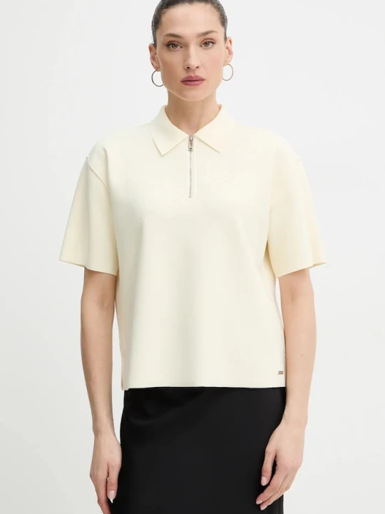 Zdjęcie produktu Calvin Klein polo beżowy