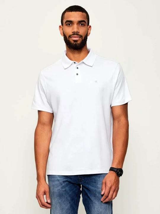 Zdjęcie produktu Calvin Klein Polo | Classic fit biały